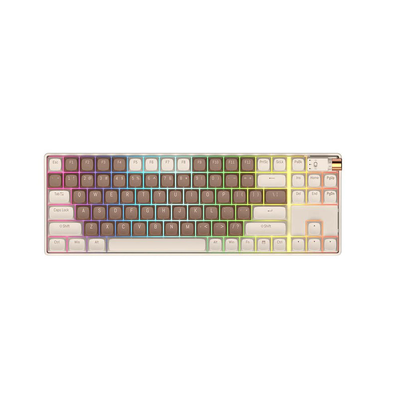 Royalaxe R87 Hot Swappable Mechanical Keyboard - Brown