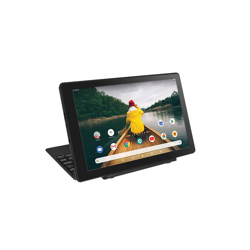 Venturer Challenger Pro 10.1" Android Tablet with Keyboard, 16GB -  Black