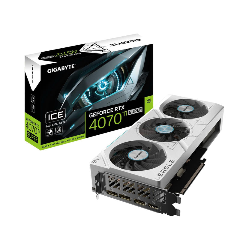 Gigabyte Nvidia GeForce RTX 4070 Ti SUPER EAGLE OC ICE 16GB Graphics Card
