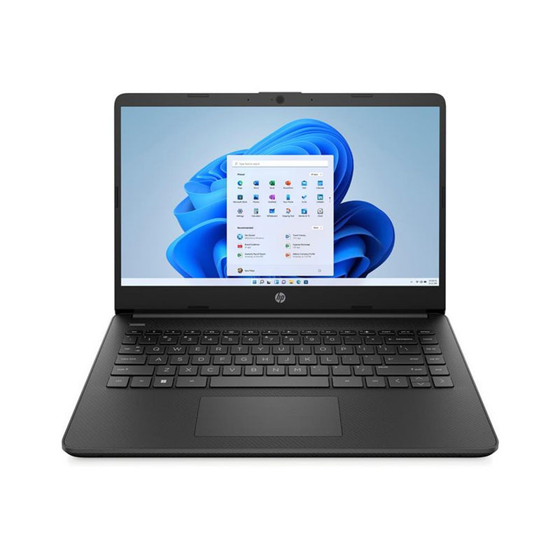 HP 14S-DQ0034NA 14", Windows 11 S Laptop - Black (Grade A2)