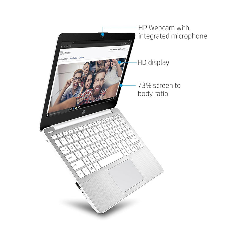 HP Stream Laptop 11.6", 4GB RAM, 64GB eMMC - White (Grade A1 - Like New)