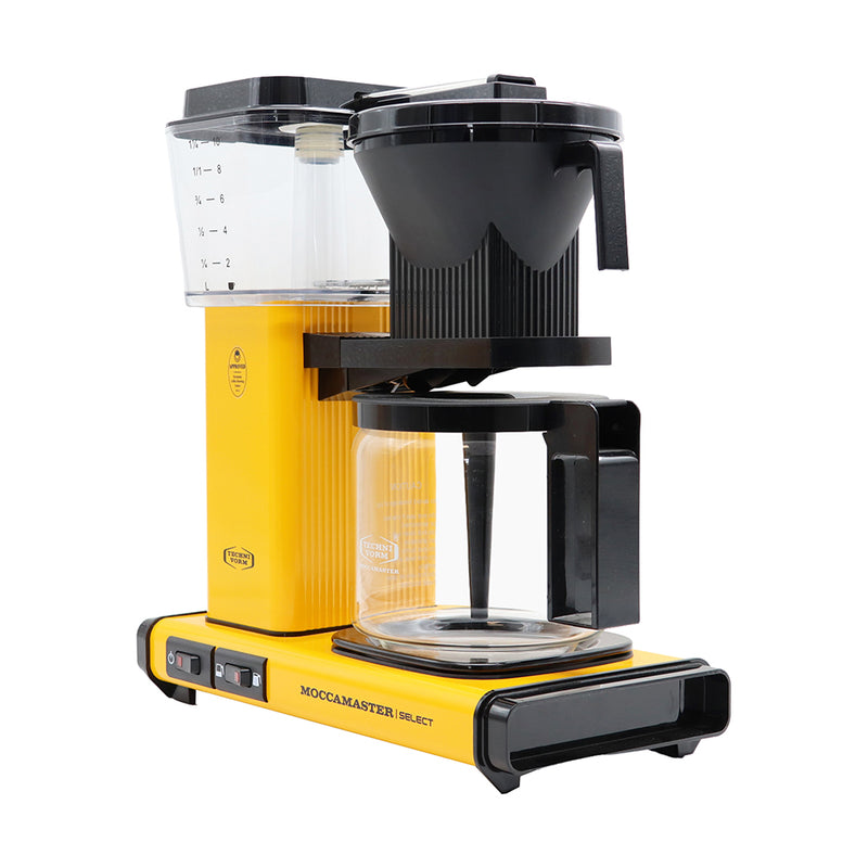 Moccamaster KBG Select Coffee Machine - Yellow Pepper