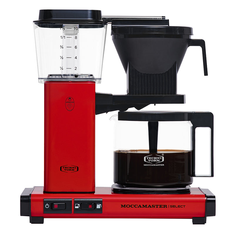 Moccamaster KBG Select Coffee Machine - Red