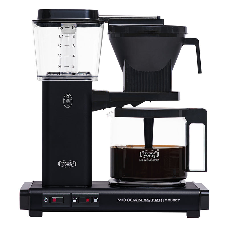Moccamaster KBG Select Coffee Machine - Matt Black
