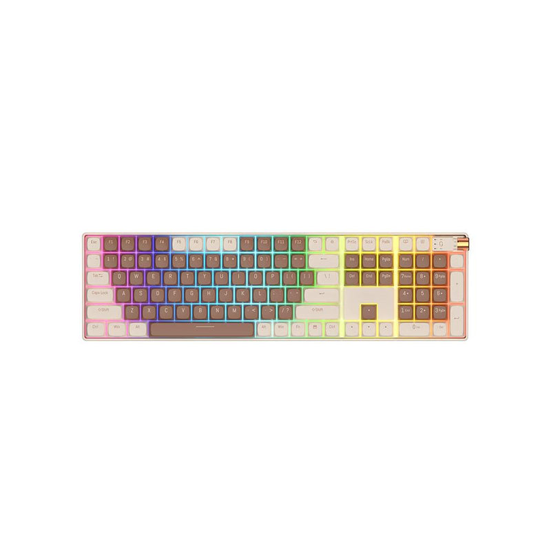 Royalaxe R108 Hot Swappable Mechanical Keyboard - Brown