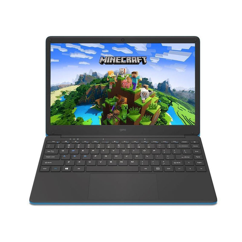 GEO GeoBook 140 Minecraft Edition 14" Laptop 4GB, 64GB - Blue (1 Year Microsoft 365 Included)