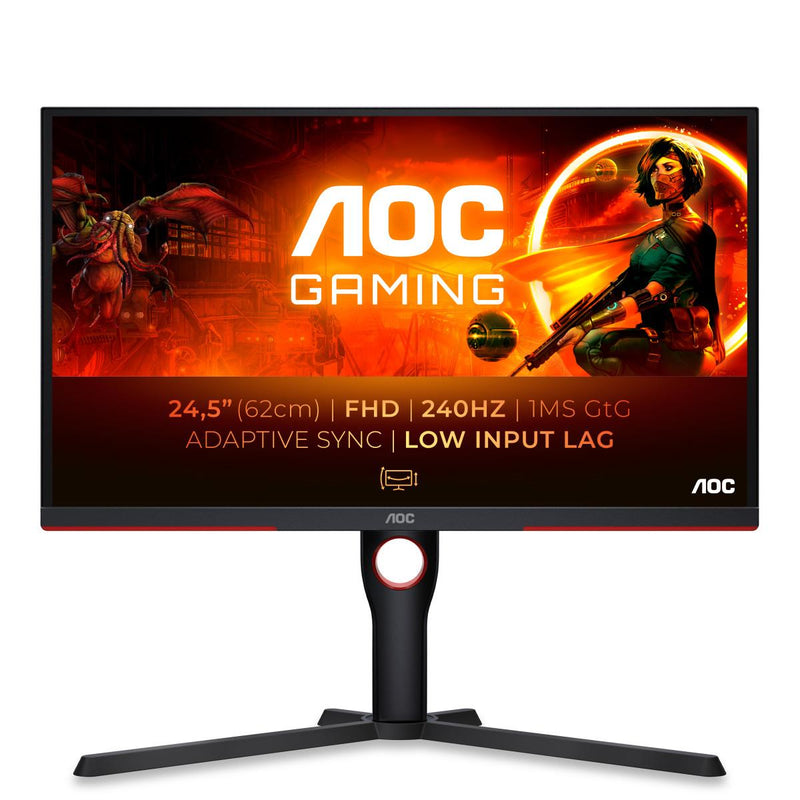 AOC 24.5" 240Hz Gaming Monitor (25G3ZM/BK)