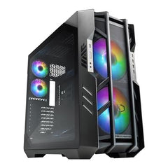 Cooler Master HAF 700 Case, Full Tower Chassis w/ Tempered Glass, 2x 200mm/3x 120mm ARGB Fans,