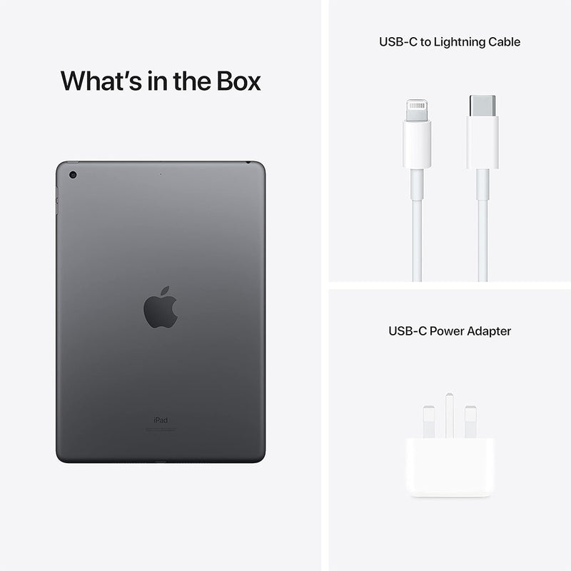 Apple 10.2" iPad Wi-Fi, 9th Gen, 64GB - Space Grey (MK2K3B/A)