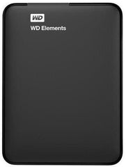 WD External 1TB Elements USB 3.0 Black HDD