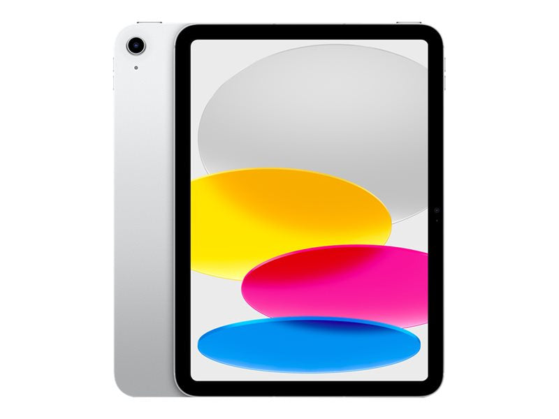 Apple 10.9" iPad Wi-Fi + Cellular, 10th Gen, 256 GB - Silver (MQ6T3B/A)