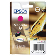 Epson 16 Pen and Crossword Magenta Standard Capacity Ink Cartridge 3ml - C13T16234012