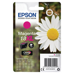 Epson 18XL Daisy Magenta High Yield Ink Cartridge 7ml - C13T18134012