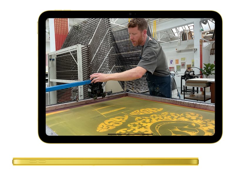 Apple 10.9-inch iPad Wi-Fi, 10th Gen, 64GB - Yellow (MPQ23B/A)
