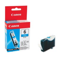 Canon BCI6C Cyan Standard Capacity Ink Cartridge 13ml - 4706A002