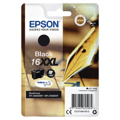 Epson 16XXL Pen and Crossword Black Extra High Yield Ink Cartridge 22ml - C13T16814012