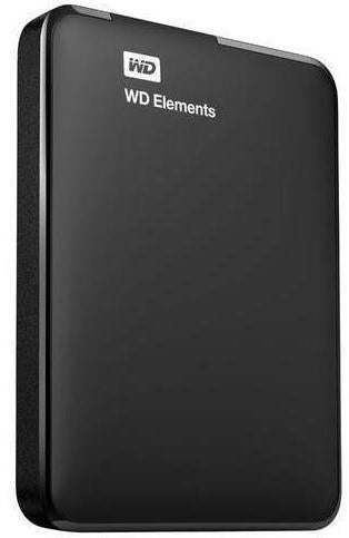 WD External 1TB Elements USB 3.0 Black HDD