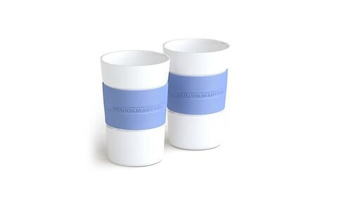 Moccamaster 2 Coffee Mugs 200ml Pastel Blue