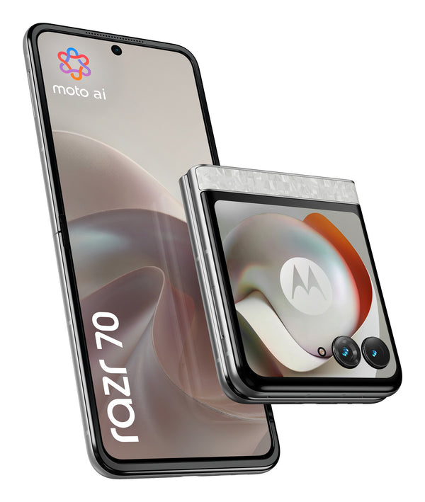 Motorola razr 70 17.5 cm (6.9") Dual SIM Android 16.0 5G USB Type-C 8 GB 256 GB 4800 mAh White