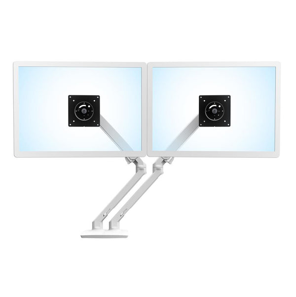 Ergotron MX Series Desk Dual Monitor Arm 61 cm (24") White