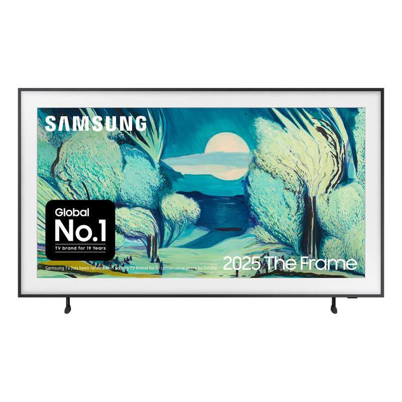 Samsung 2025 65" The Frame Art Mode QLED 4K HDR Smart TV 165.1 cm (65") 4K Ultra HD Wi-Fi Black