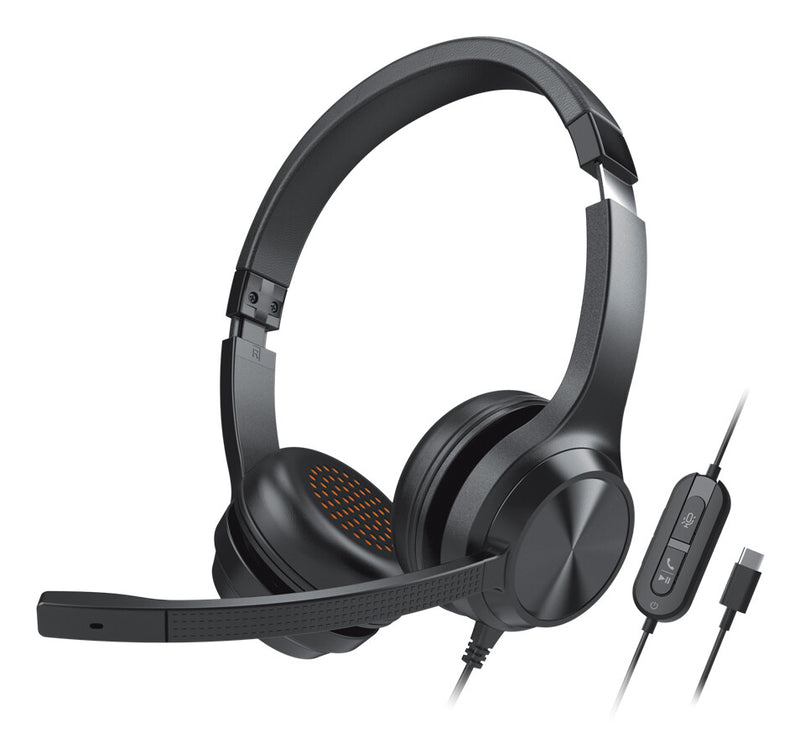 Creative Labs Chat USB Headset Wired Head-band Office/Call center USB Type-C Black