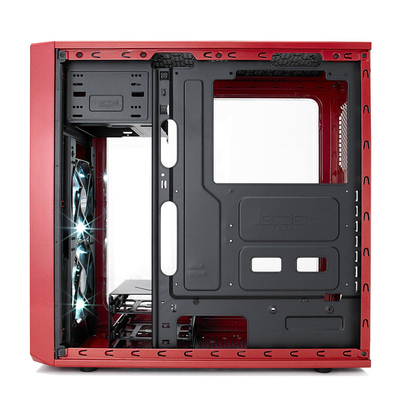 Fractal Design Focus G Midi Tower Black, Red