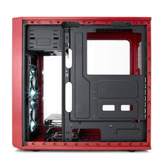 Fractal Design Focus G Midi Tower Black, Red