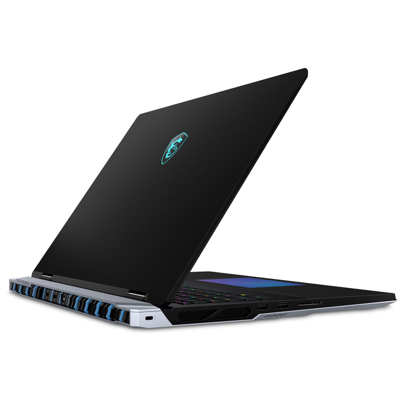 MSI Titan 18 HX AI A2XW-005UK Intel Core Ultra 9 285HX Laptop 45.7 cm (18") UHD+ 96 GB DDR5-SDRAM 4 TB SSD NVIDIA GeForce RTX 5090 Wi-Fi 7 (802.11be) Windows 11 Pro Black