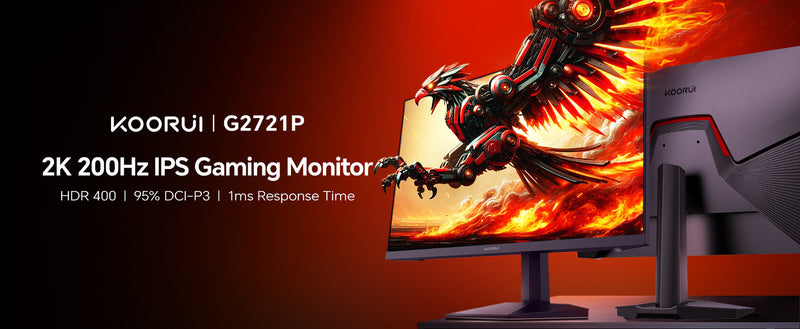 Koorui 27" QHD 180Hz Gaming Monitor (G2721P)