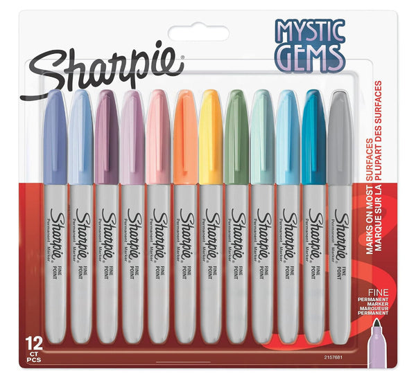 Sharpie 2157681 permanent marker Fine tip Assorted colours 12 pc(s)