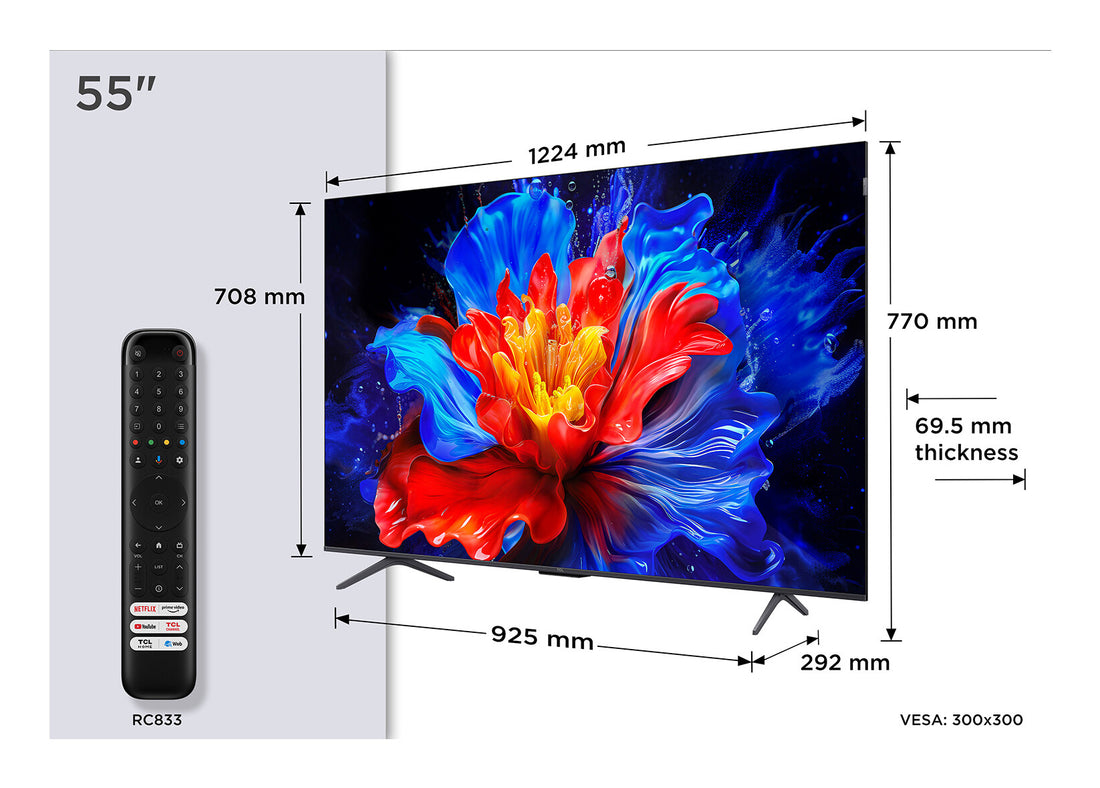 TCL P8K 55" 4K QLED HDR Smart TV - image 3