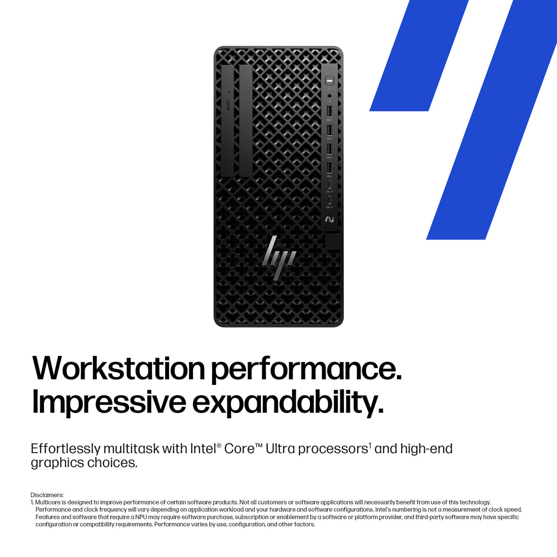 HP E66P3EA PC/workstation 285 32 GB DDR5-SDRAM 1 TB SSD Windows 11 Pro Tower AI Workstation, AI PC Black - image 7