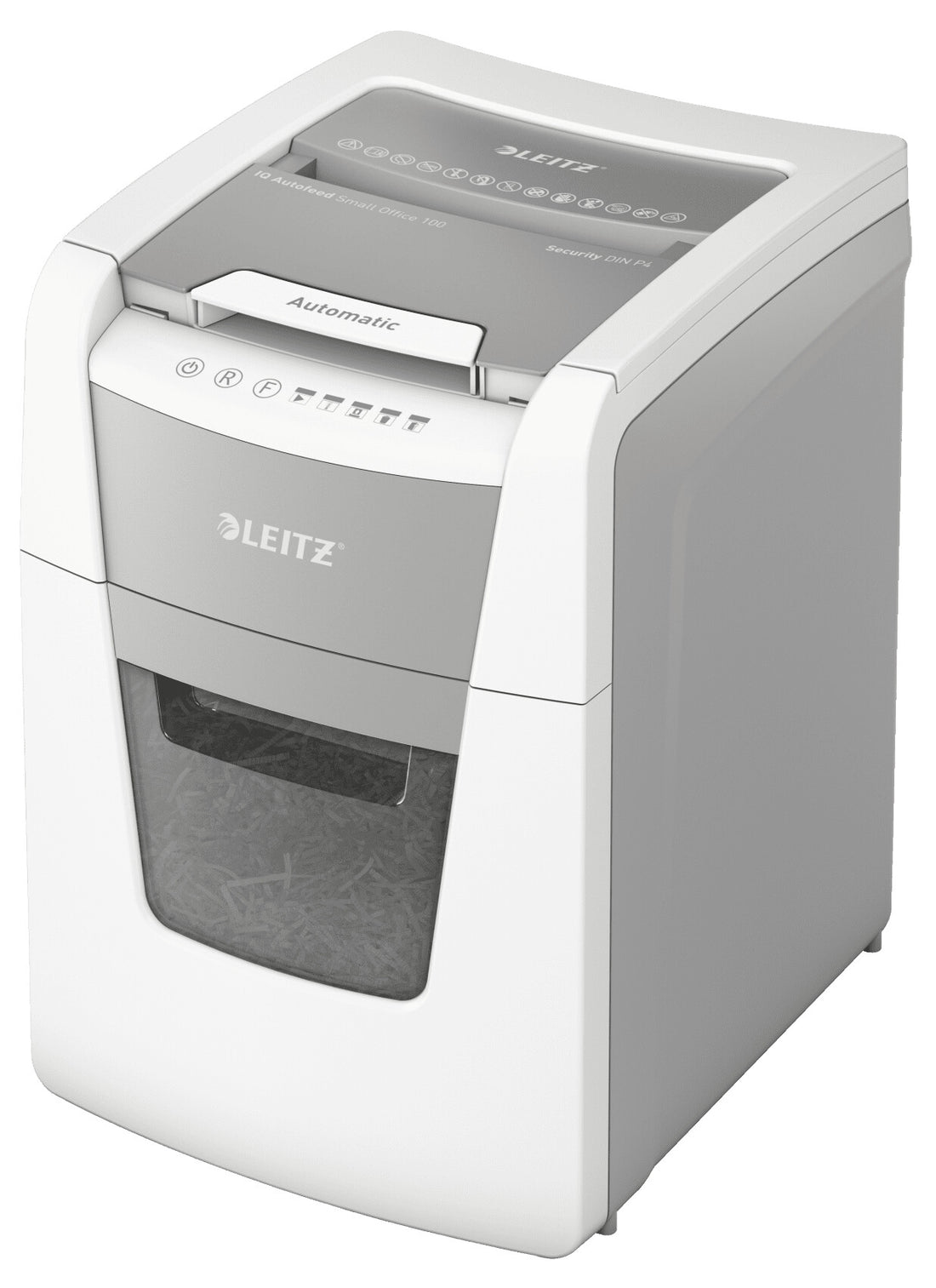 Leitz P4 34L paper shredder Cross shredding 55 dB 22 cm Silver, Black, White, Grey - image 2