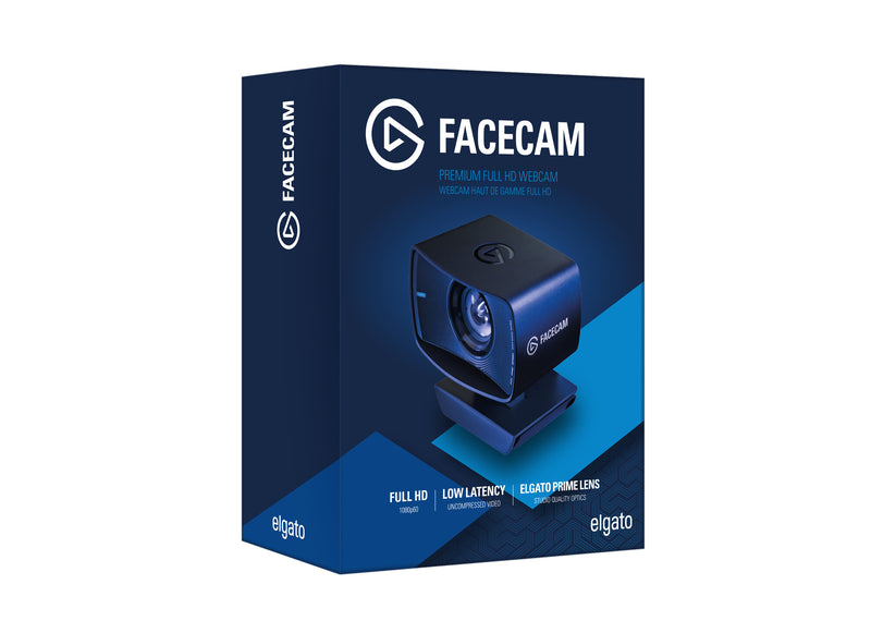 Elgato Facecam webcam 1920 x 1080 pixels USB 3.2 Gen 1 (3.1 Gen 1) Black