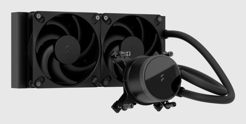 Fractal Design Radius 240 Black Processor All-in-one liquid cooler 12 cm
