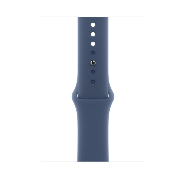 Apple MXLV3ZM/A smart wearable accessory Band Blue Fluoroelastomer