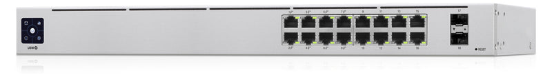 Ubiquiti UniFi 16-Port PoE Managed L2/L3 Gigabit Ethernet (10/100/1000) Power over Ethernet (PoE) 1U Silver