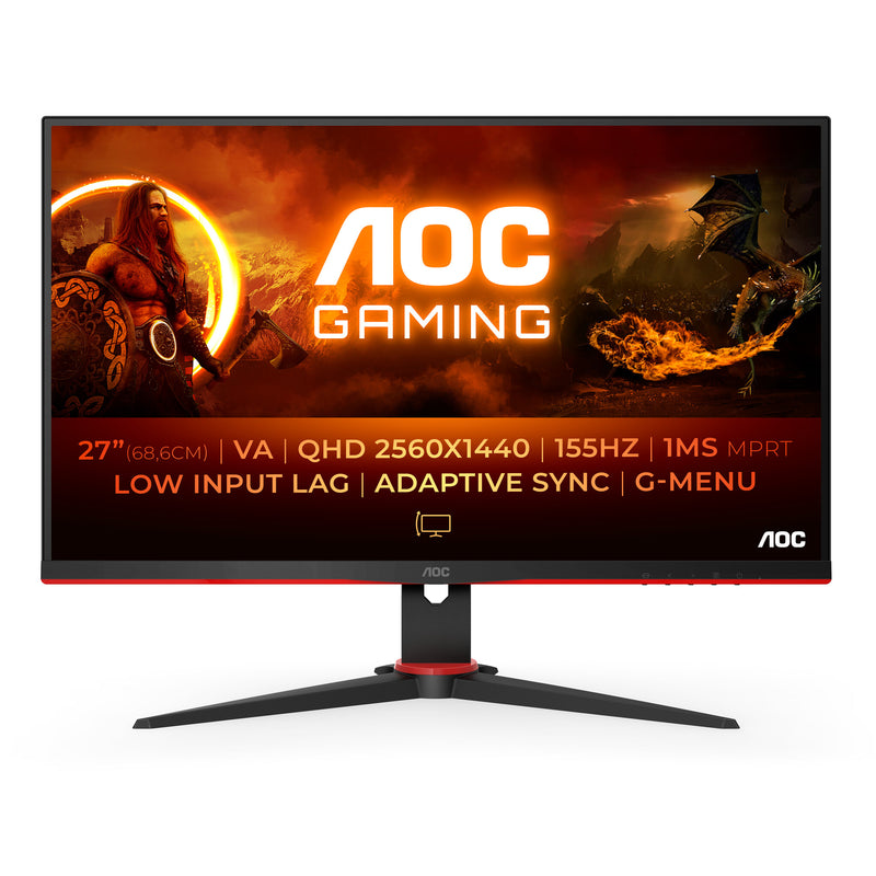 AOC G2  27" QHD 155Hz Gaming Monitor (Q27G2E/BK)