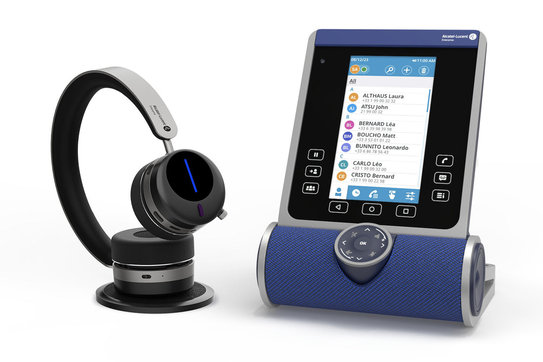Alcatel-Lucent Enterprise AH80 Headset Wired & Wireless Head-band Business/Everyday Bluetooth Black - image 5