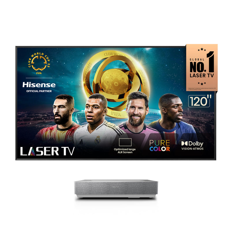 Hisense 120L5HTUKA projection TV 2700 ANSI lumens 4K (4096x2400) Grey