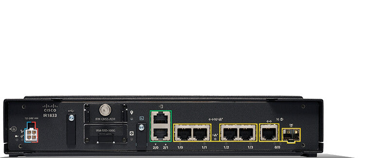 Cisco Catalyst IR1800 wired router Gigabit Ethernet Black