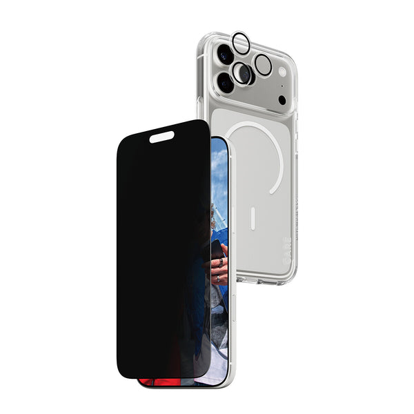 PanzerGlass ® | CARE™ by ® 3-in-1 Privacy Bundle iPhone 17 Pro Max