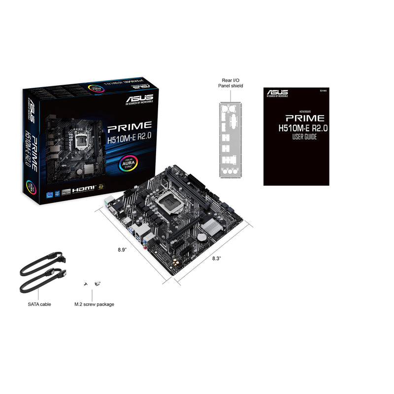 ASUS PRIME H510M-E R2.0 Intel H470 LGA 1200 (Socket H5) micro ATX