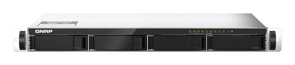 QNAP TS-435XeU NAS Rack (1U) Marvell CN9131 4 GB DDR4 16 TB HDD QNAP QTS Black, Grey
