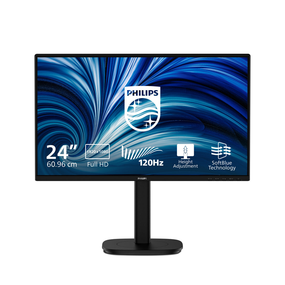 Philips 3000 series 24B2N3200A/00 computer monitor 23.8" 1920 x 1080 pixels Full HD LED Black - image 2