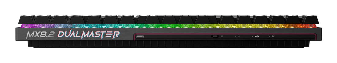 CHERRY MX 8.2 Pro TMR Wireless keyboard Gaming USB + RF Wireless + Bluetooth QWERTY US International Black - image 2