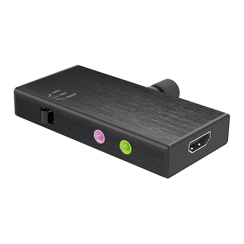 j5create JVA02 Live Capture Adapter HDMI™ to USB-C™ with Power Delivery, Black