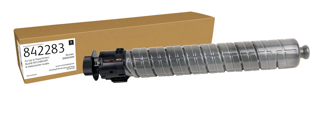 Everyday Black Remanufactured Toner by Xerox compatible with Ricoh 842283, Standard capacity