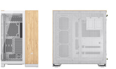 Corsair CC-9011284-WW computer case Midi Tower Bamboo, White